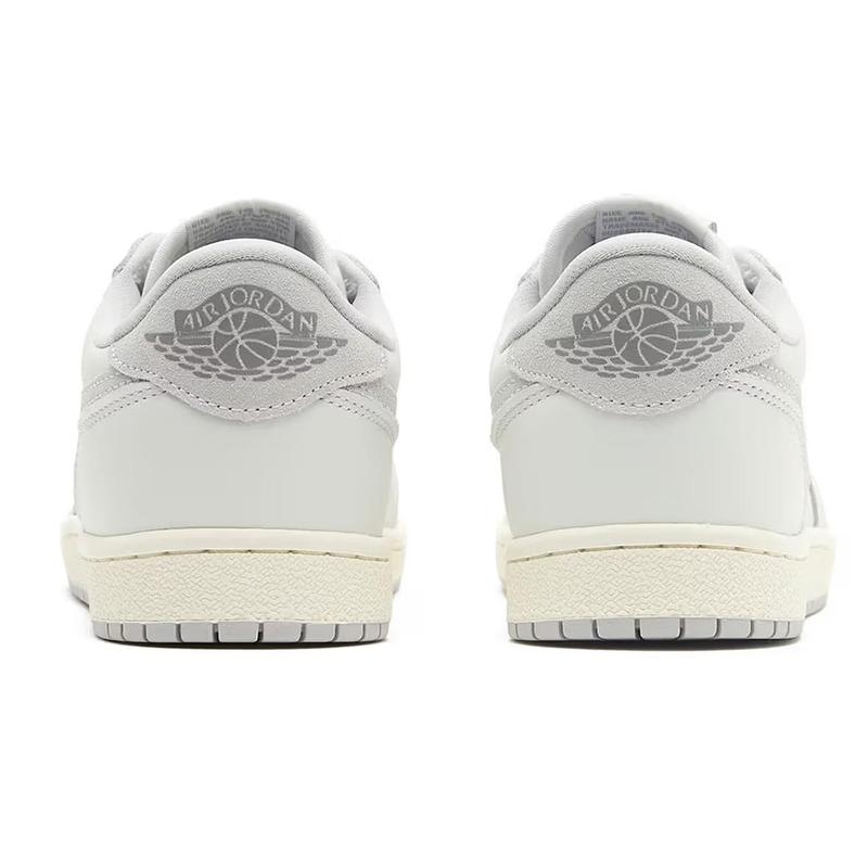 Men's Air Jordan 1 Low 85 Summit White Lt Smoke Grey (FB9933 100)