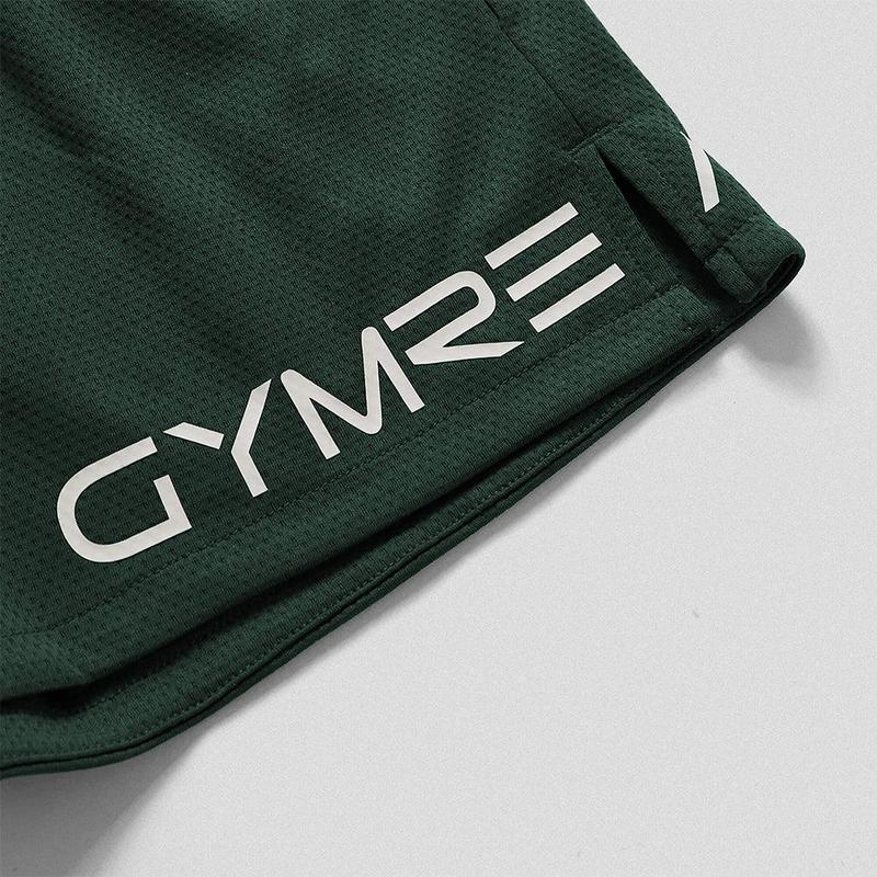 Gymreapers Core Summer Mesh Training Shorts - Balboa, Lightweight and Breathable with Zipper Pockets