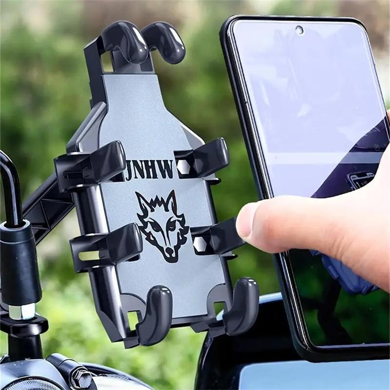 Bike Phone Holder, 360 Degree Rotatable Bike Phone Mount, Shockproof Bike Navigation Bracket, Universal Bike Accessories for Mountain Bike