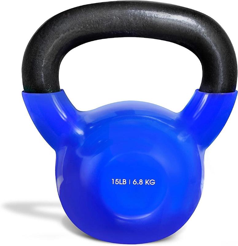 15lbKettlebell adjustable cast iron protective base is sturdy and smooth, suitable for strength training, home gym