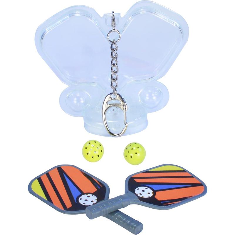 World's Smallest Pickleball Paddles & Balls