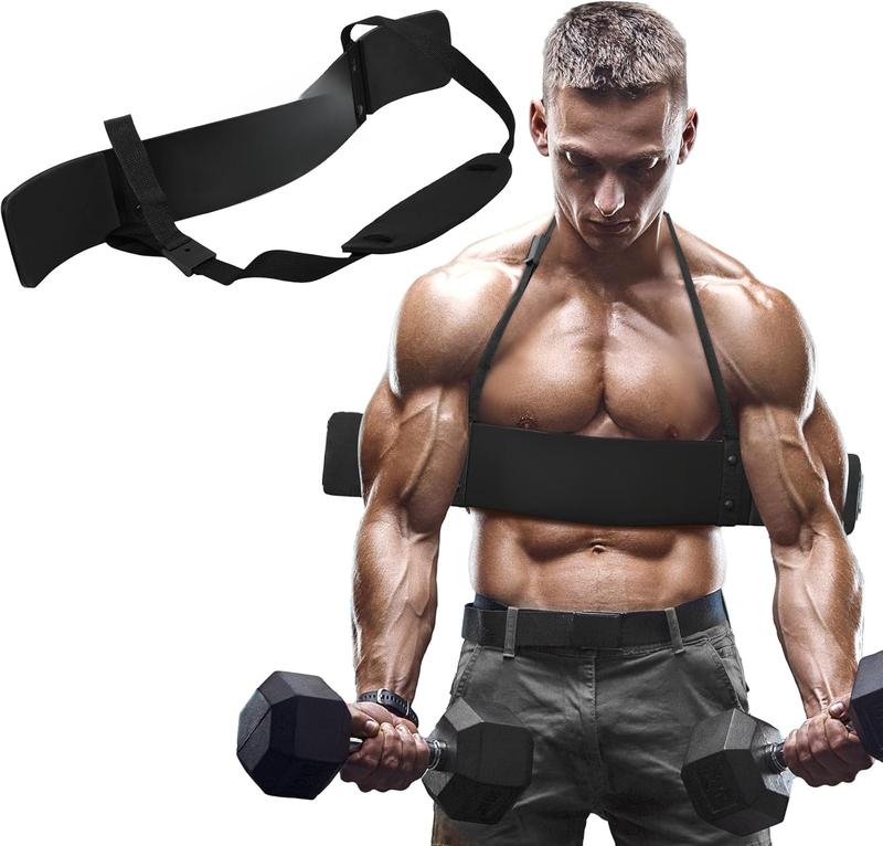 Arm Blaster for Biceps & Triceps Dumbbells Barbell Curl Bar Bicep Blaster for Bodybuilding  Builder Strength  Bicep Curls Isolator Workout Equipment Weight Lifting Support for Big Arms