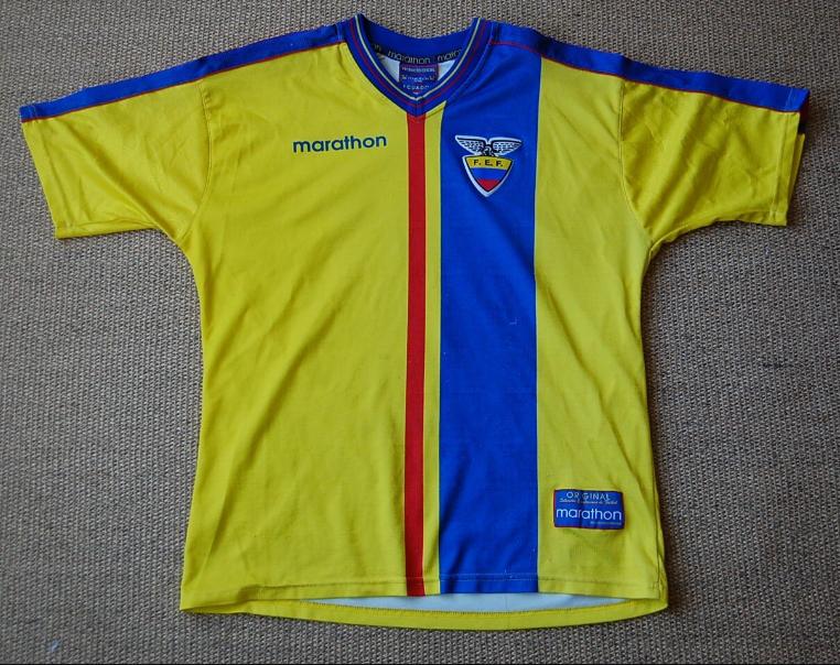 Marathon Ecuador Football Jersey, Stylish Apparel for Fans, Perfect for Game Days and Collectors