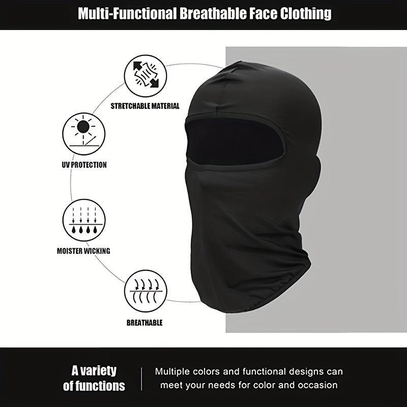 Outdoor Cycling Face Mask, Windproof Sun Protection Full Face Mask, Sports Face Cover For Men & Women