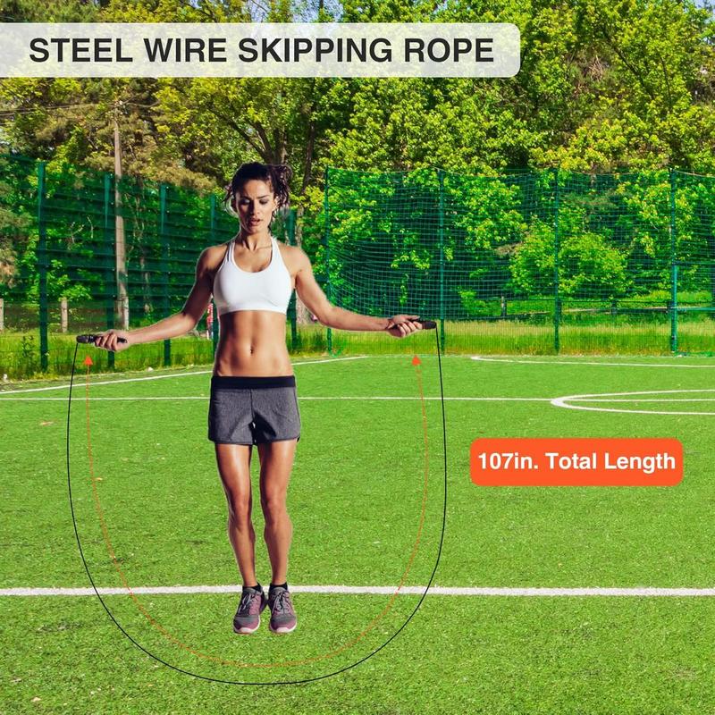 Agility Ladder Speed Training Equipment - Includes Agility Ladder,Jump Rope, Agility Hurdles,Disc Cones,Soccer Training Equipment for Youth Adults