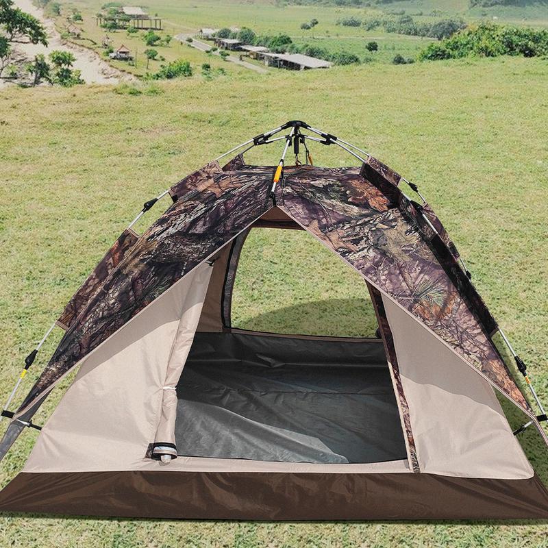 Camping Tent Waterproof Anti-UV Portable Spring Summer Outdoor Activities Beach Hiking Fishing Canopy for Adults Kids