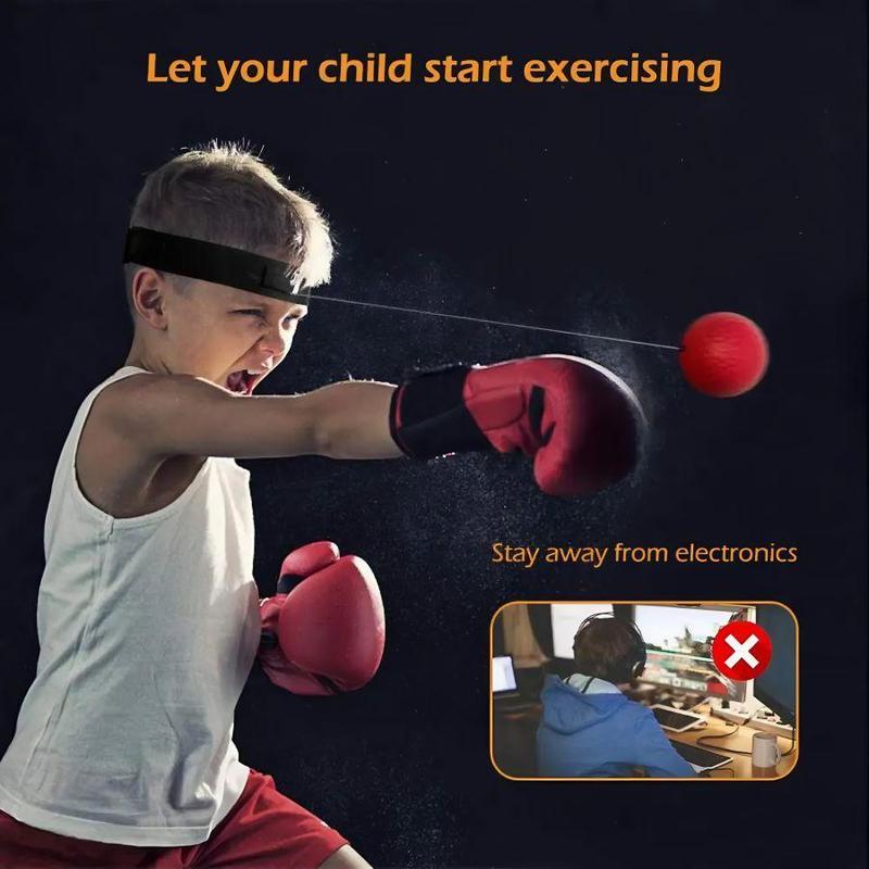 Boxing Reflex Ball, 1 Count Improve Reaction Speed and Hand Eye Coordination Training Boxing Equipment for Home, Boxing Gear