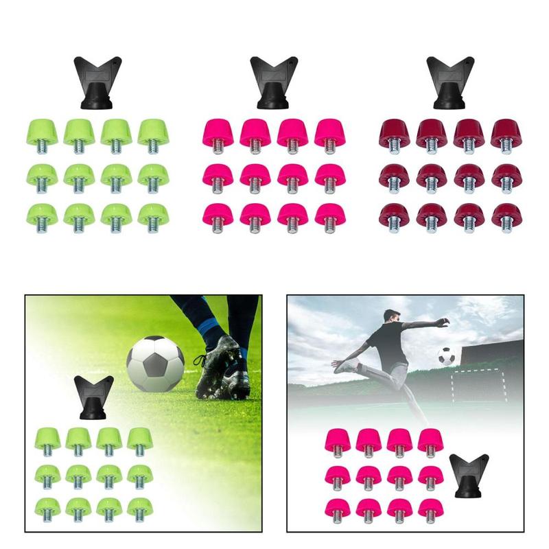 12x Replacement Spikes Football Shoe Studs M5 Thread Professional Nylon Football