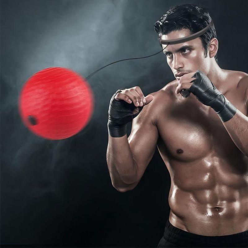 Boxing Reflex Ball, 1 Count Improve Reaction Speed and Hand Eye Coordination Training Boxing Equipment for Home, Boxing Gear