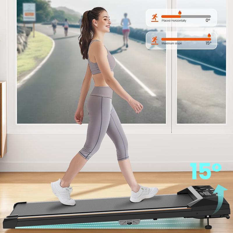 [Black Friday & Cyber Monday]Walking Pad with Incline, 3 in 1 Under Desk Treadmill with 265LBS, Portable Walking Treadmill with Remote Control, LED Display, Mini Walking Jogging Machine for Home Office