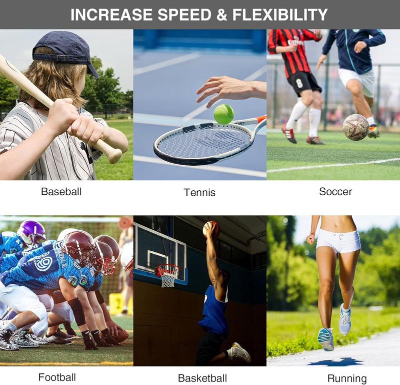 Agility Ladder Speed Training Equipment - Includes Agility Ladder,Jump Rope, Agility Hurdles,Disc Cones,Soccer Training Equipment for Youth Adults