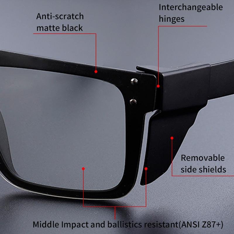 BingKing  Z87 Transitions Photochromic safety Sunglasses for Men Women Safety Cycling Glasses UV400 Protection Outdoor Sport Sunglasses