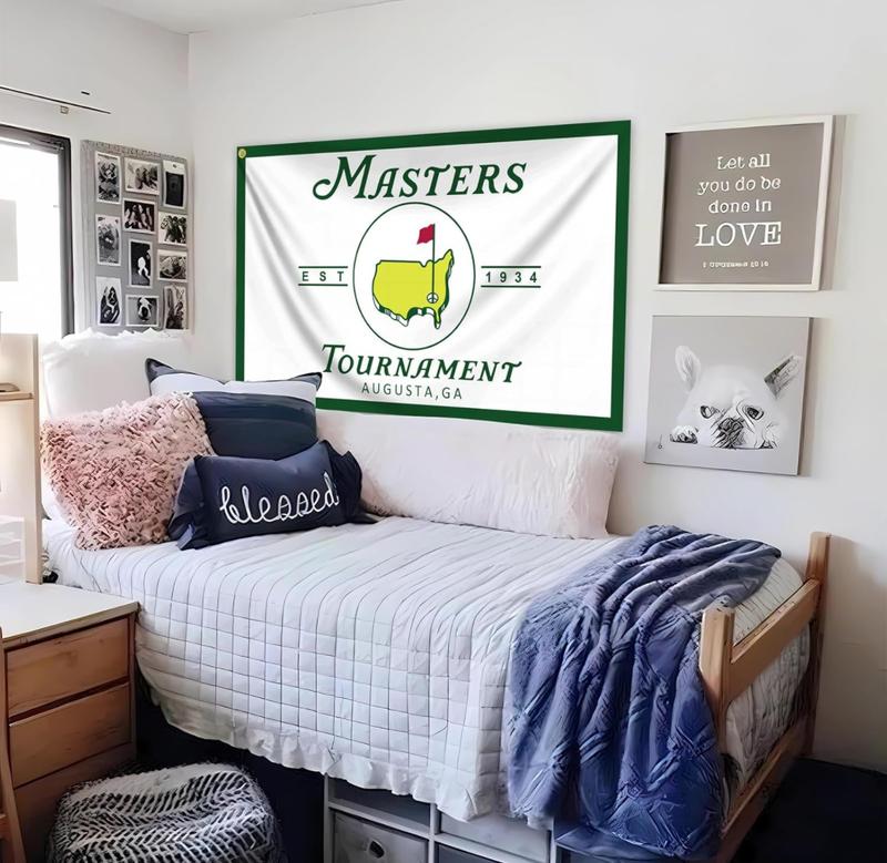 Masters Flag Golf Flag 3 x 5 ft for Dorm Room, Funny Flag, Funny Golf Flag, Golf Flags, Durable Polyester