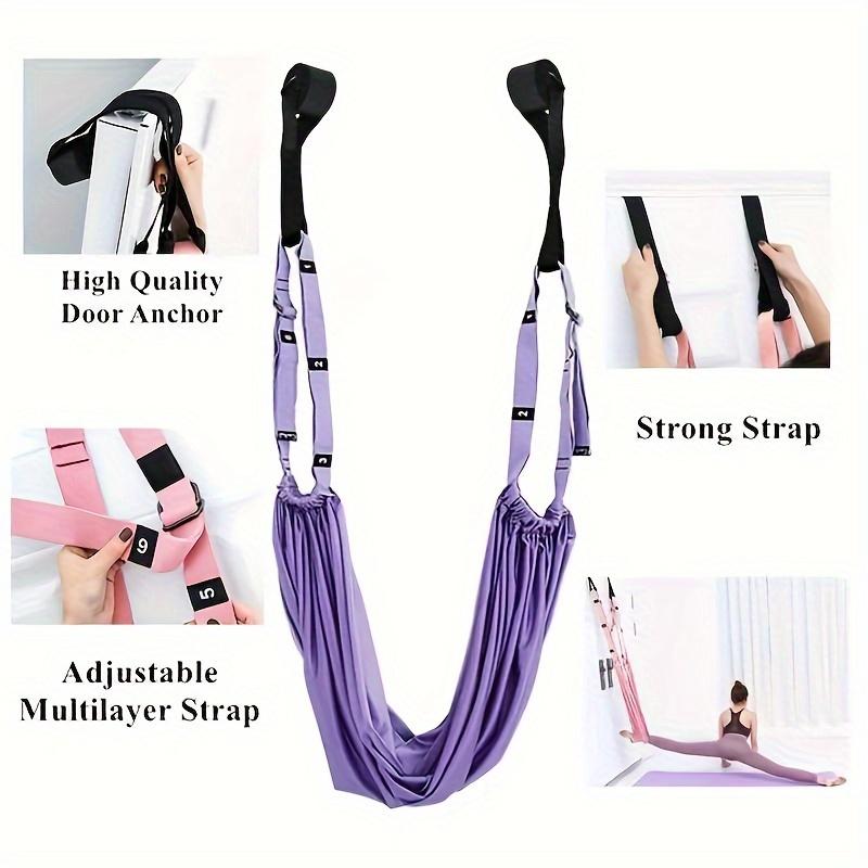 Yoga Stretching Rope - Premium Elastic Fitness Training Band for Home Gym Use, Improves Flexibility, Strengthens Muscles, and Enhances Posture - Perfect for Beginners and Professionals Alike