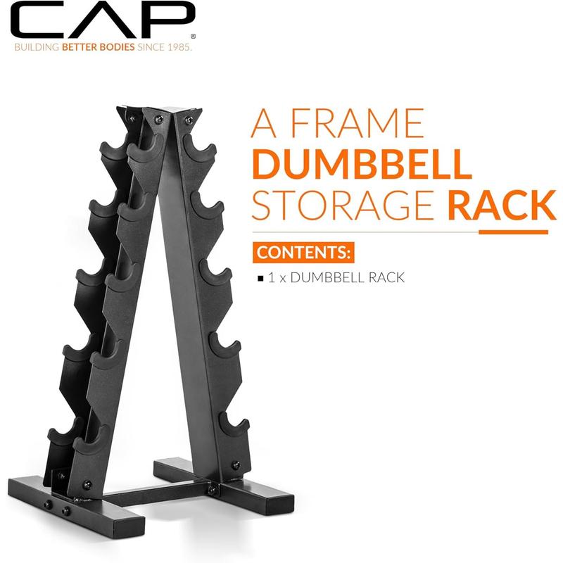 CAP Barbell A-Frame Dumbbell Weight Rack | Color Series