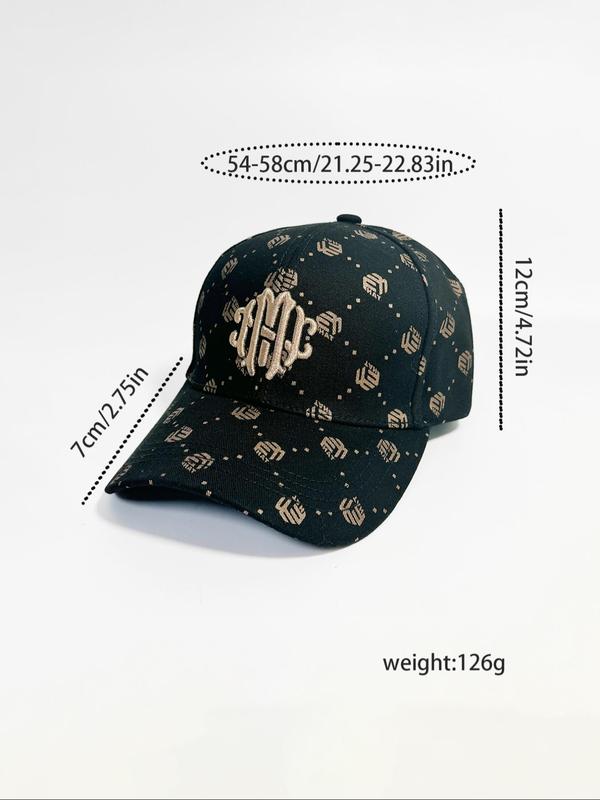 Letter Embroidery Baseball Cap, Casual Outdoor Sports Hat for Men & Women, Fashion Accessories for Daily Wear