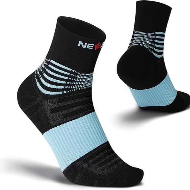 NEENCA Sports Socks for Runner,Workout, Gym, Basketball, Volleyball,Hiking