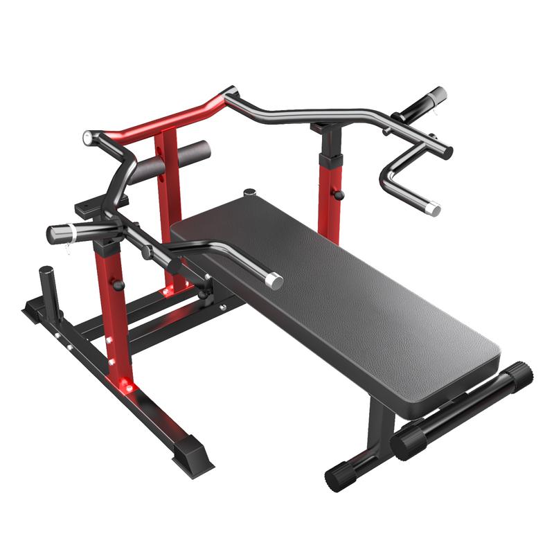 Chest Press Machine, 1250LBS Bench Press Machine with Independent Converging Arms, Adjustable Flat Incline Bench for Chest, Shoulder Home Gym Equipment