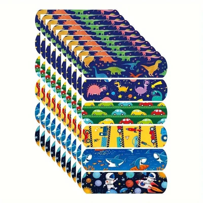 Cartoon Pattern Sports Bandage, 60pcs set Waterproof Self-adhesive Breathable Bandages, Cute Bandage for Outdoor Sports