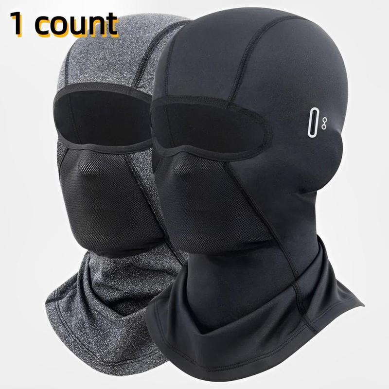 Windproof Fleece Balaclava, 1 Count Winter Sports Face Mask, Outdoor Sports Face Cover for Men & Women, Stay Warm and Protected from Wind and Cold