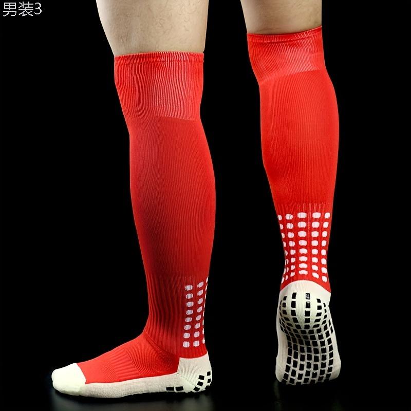 Professional Non-slip Knee High Soccer Socks For Men Women, Thickened Sweat Absorption Sport Socks For Football Basketball Running