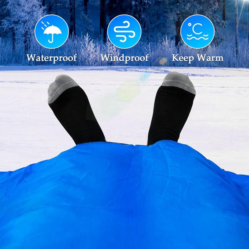 OBTAYM Camping Sleeping Bags Portable Waterproof Sleeping Bag for Adults Kids 4 Seasons Winter, Fall, Spring, Summer Backpacking Hiking Camping Mountaineering Indoor Outdoor Use