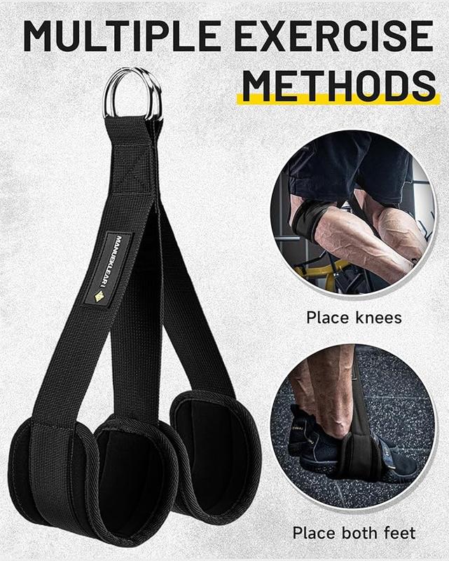 MANUEKLEAR Heavy Duty Resistance Bands for Pull Ups, Pull Up Assistance Bands with Scale Tracking Feature, Adjustable Pull Up Assist Band with Five 50-Pound Pull Up Bands and Fabric Feet Knee Rest dumbbell hand