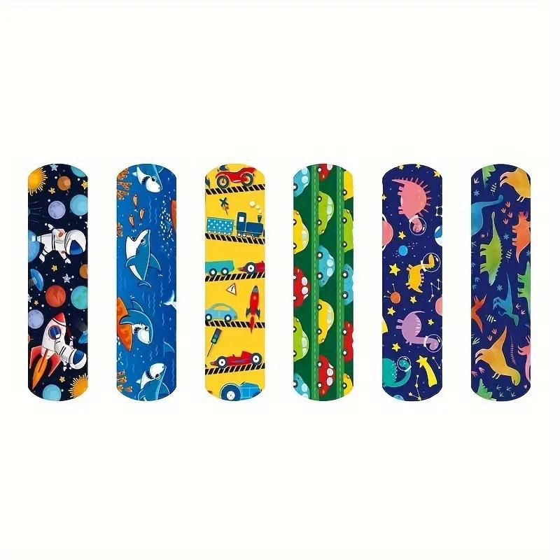 Cartoon Pattern Sports Bandage, 60pcs set Waterproof Self-adhesive Breathable Bandages, Cute Bandage for Outdoor Sports