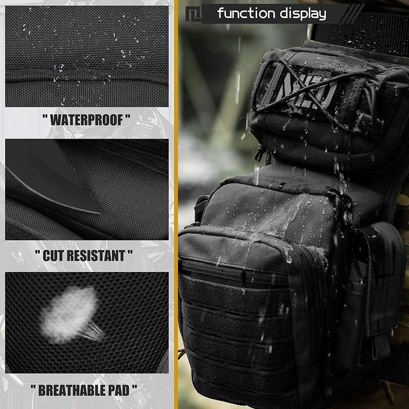 Drop Leg Bag for Men Women Tactical Thigh Pack Pouch Multifunctional Tactical Package Outdoor Hiking Thigh Bag