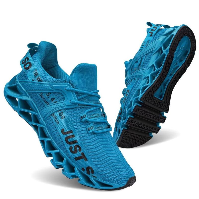 Mens Running Shoes Walking Non Slip Blade Type Sneakers