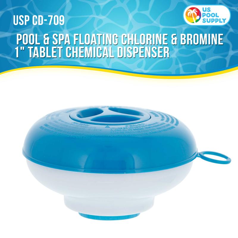 U.S. Pool Supply® Pool & Spa Floating Chlorine & Bromine 1