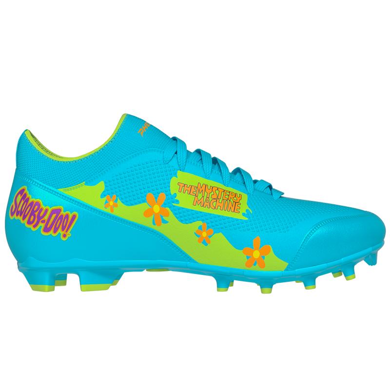 Scooby-Doo Mystery Machine Football Cleats - Velocity 3.0 by Phenom Elite