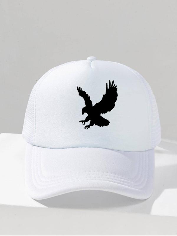 Eagle Wings Pattern Baseball Cap, Casual Outdoor Sports Hat for Men & Women, Adjustable Sun Protection Golf Hat for Daily Wear