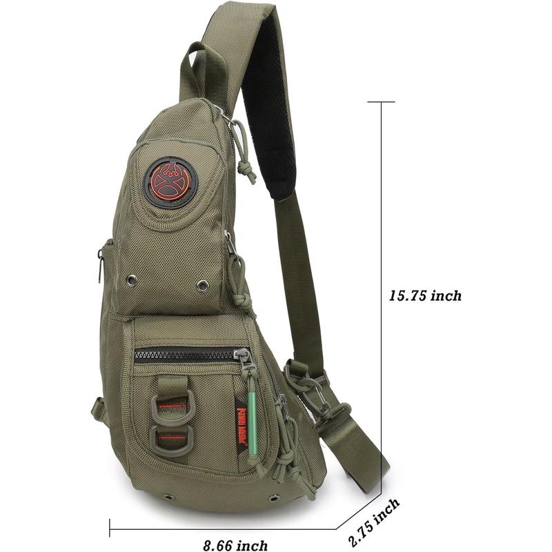 Sling Backpacks, Sling Chest Bag Shoulder Crossbody Bags for Men Women Outdoor Travel