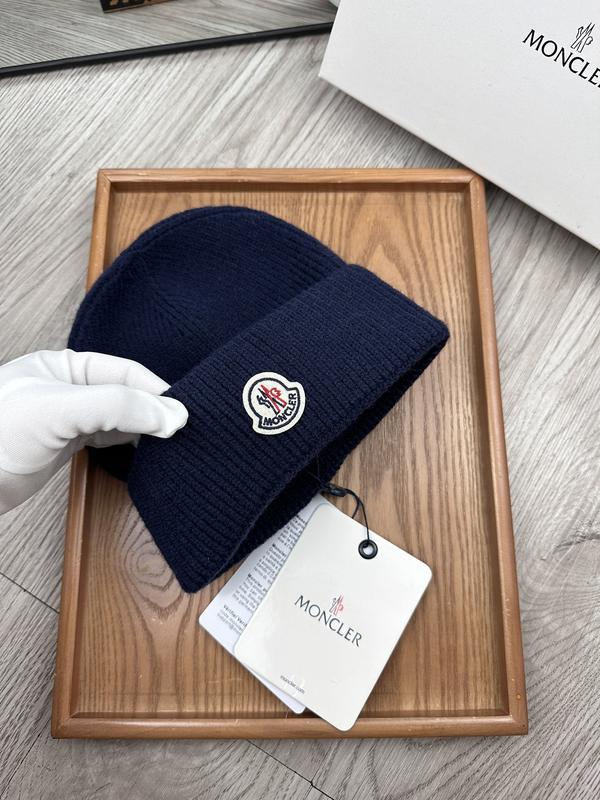 Moncler Fashion Autumn Winter Warm Beanie Hats Embroidery Cotton Caps Men Women Knitted Hip Hop Hats