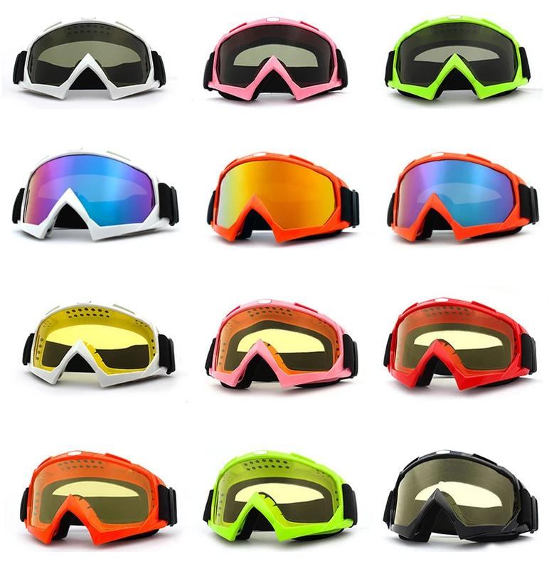 Skiing Goggles Anti-Fog Skiing Eyewear Winter Snowboard Cycling Motorcycle Windproof Sunglasses Men Women Outdoor Sports Goggles