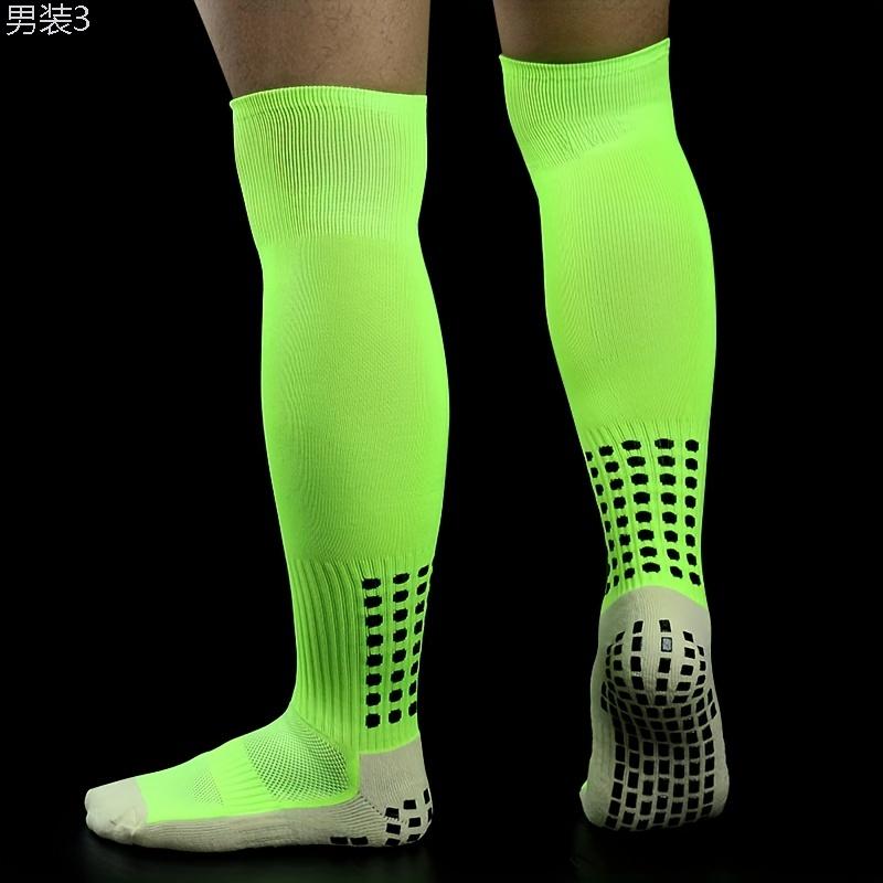 Professional Non-slip Knee High Soccer Socks For Men Women, Thickened Sweat Absorption Sport Socks For Football Basketball Running