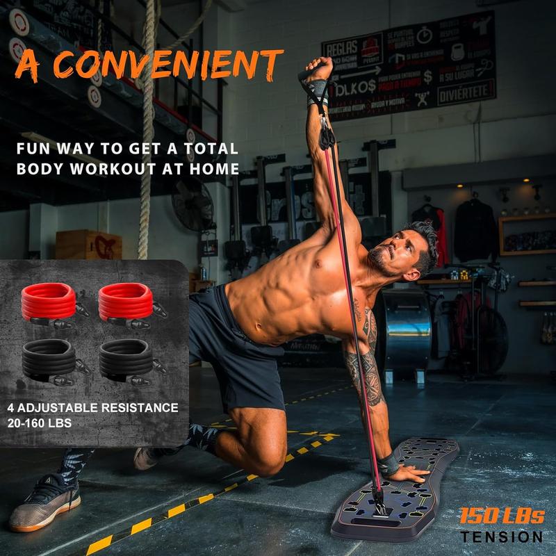 LALAHIGH Portable Home Gym System: Burn Fat and Build Muscle with This All-in-One Fitness Tool! Compact, portable, and effective, it’s the perfect solution for those who want to work out at home and see fast, lasting results.