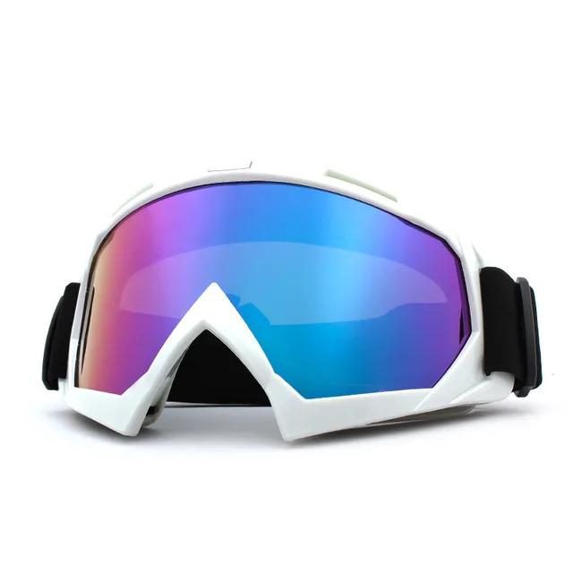 Skiing Goggles Anti-Fog Skiing Eyewear Winter Snowboard Cycling Motorcycle Windproof Sunglasses Men Women Outdoor Sports Goggles