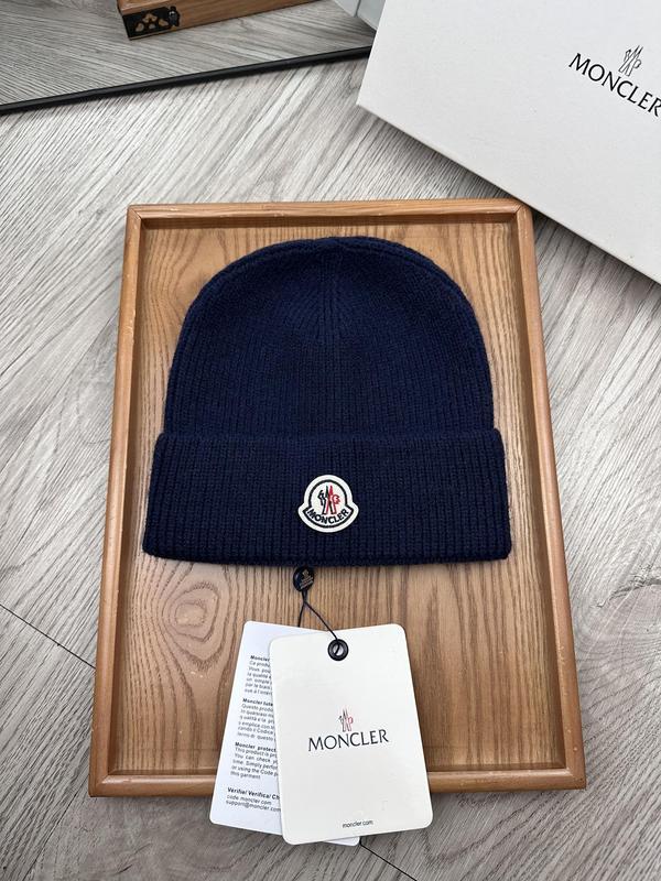 Moncler Fashion Autumn Winter Warm Beanie Hats Embroidery Cotton Caps Men Women Knitted Hip Hop Hats