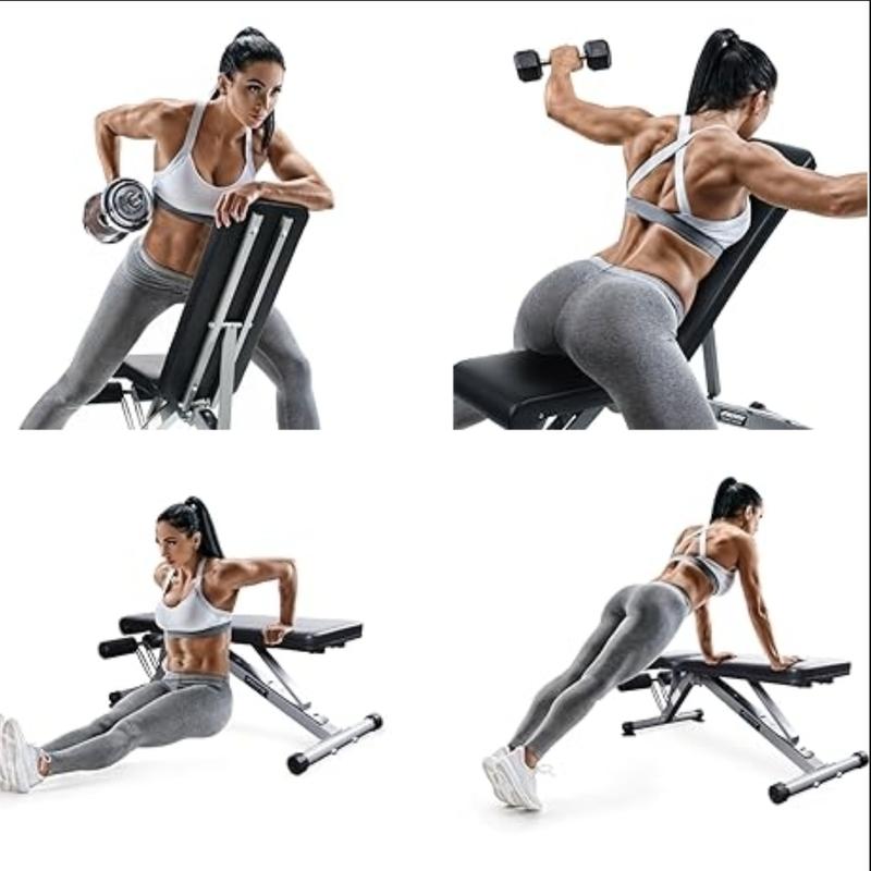 RitFit PWB01 Adjustable Foldable Weight Bench Adjustable Foldable Adjustable Incline