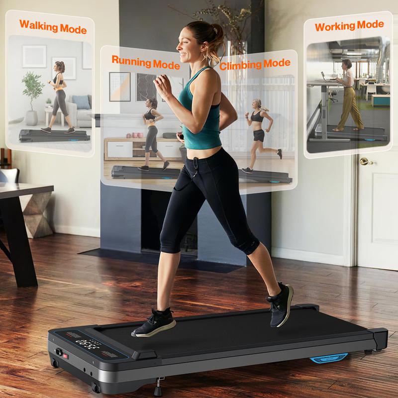 [WELLFIT]Walking Pad Treadmill with Incline – 5O% OFF! ‍️ Voice-Controlled, 300lbs Capacity, Perfect for Home Workouts!