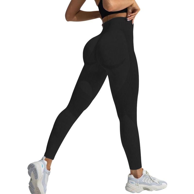 3-Pack Plus Size High-Waisted Athletic Pant Yoga Leggings with Pockets, Compression Tights for Women Sport