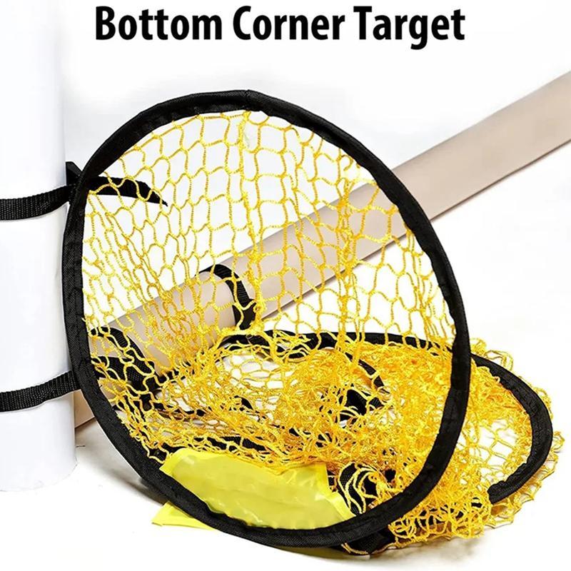 Football Training Net, Portable Foldable Soccer Corner Target Net, Durable Football Target Net for Beginner, Christmas, Christmas Gift