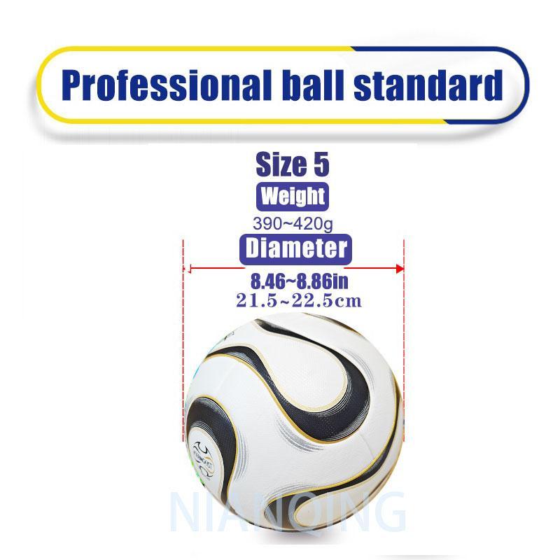 Size 5 Football, High Elastic and Wear Resistant Football, Football Training Ball for Indoor and Outdoor Training and Competitions