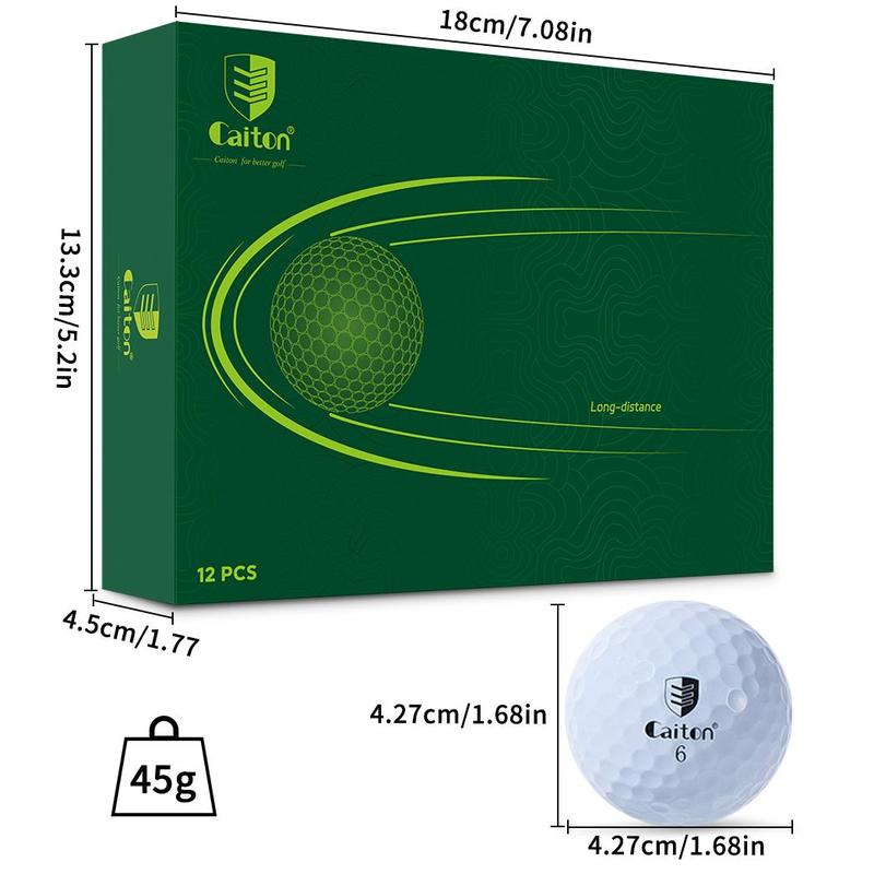 Golf Ball, Professional Tournament-grade Performance Golf Ball, Multi-layer Construction Long Flight Golf Ball, Ultra-soft Touch Golf Ball