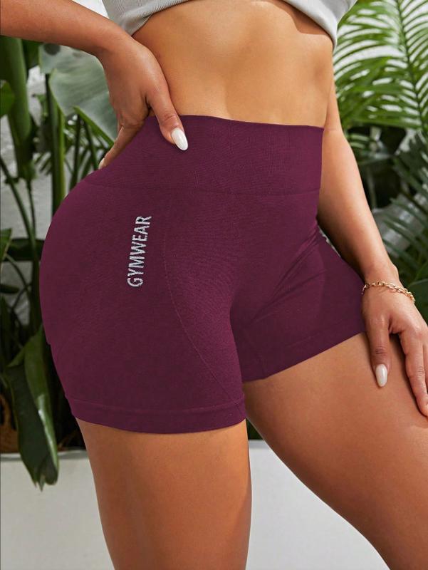 2 Pack High Waist Biker Shorts for Women - High Waist Tummy Control Workout Compression Novelty Shorts for Running Yoga