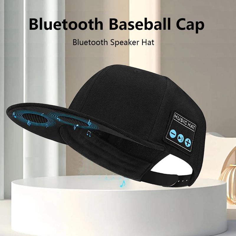 2024 NEW Hat with Bluetooth Speaker Adjustable Bluetooth Hat Wireless Smart Loudspeaker Cap For Outdoor Sport Baseball Cap With Mic