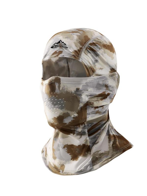 Unisex Camouflage Sun Protection Cycling Mask, Breathable Quick Drying Face Mask, Outdoor Sports Face Covering Mask for Men & Women