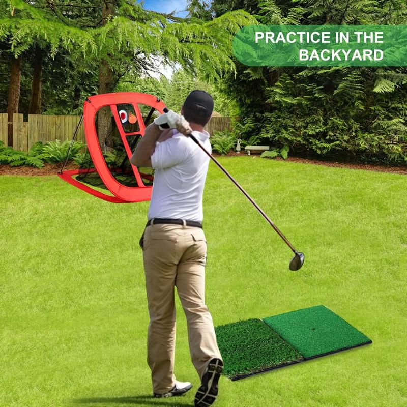 Pop Up Golf Chipping Net - Indoor Outdoor Golfing Target Accessories for Backyard Accuracy and Swing Practice -  Gifts for Men, Dad, Husband, Women, , Golfers